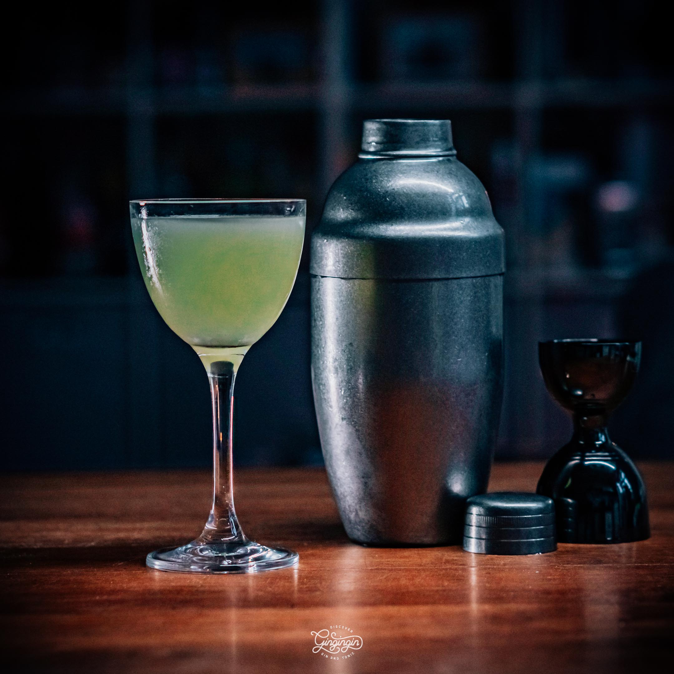 Last Word Gin Cocktail mit Green Chartreuse
