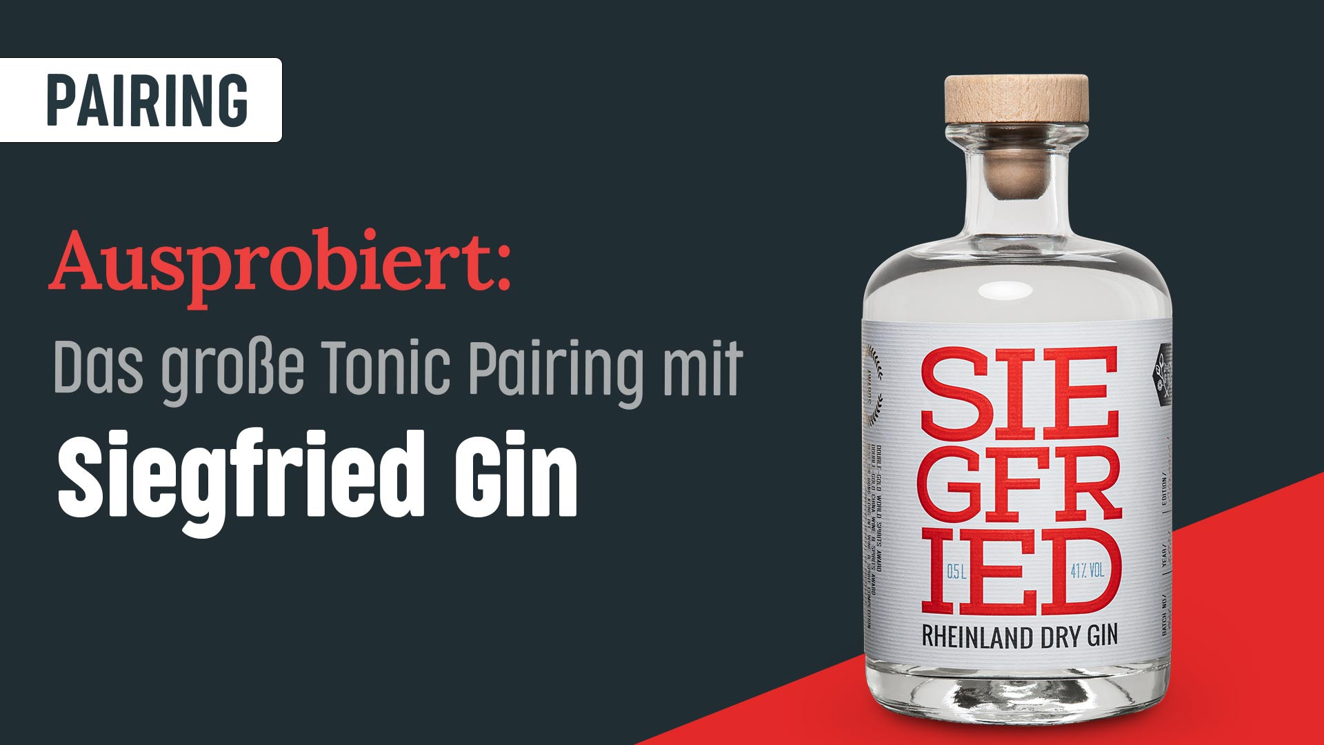 Siegfried Gin Tonic Tasting mit vomrost