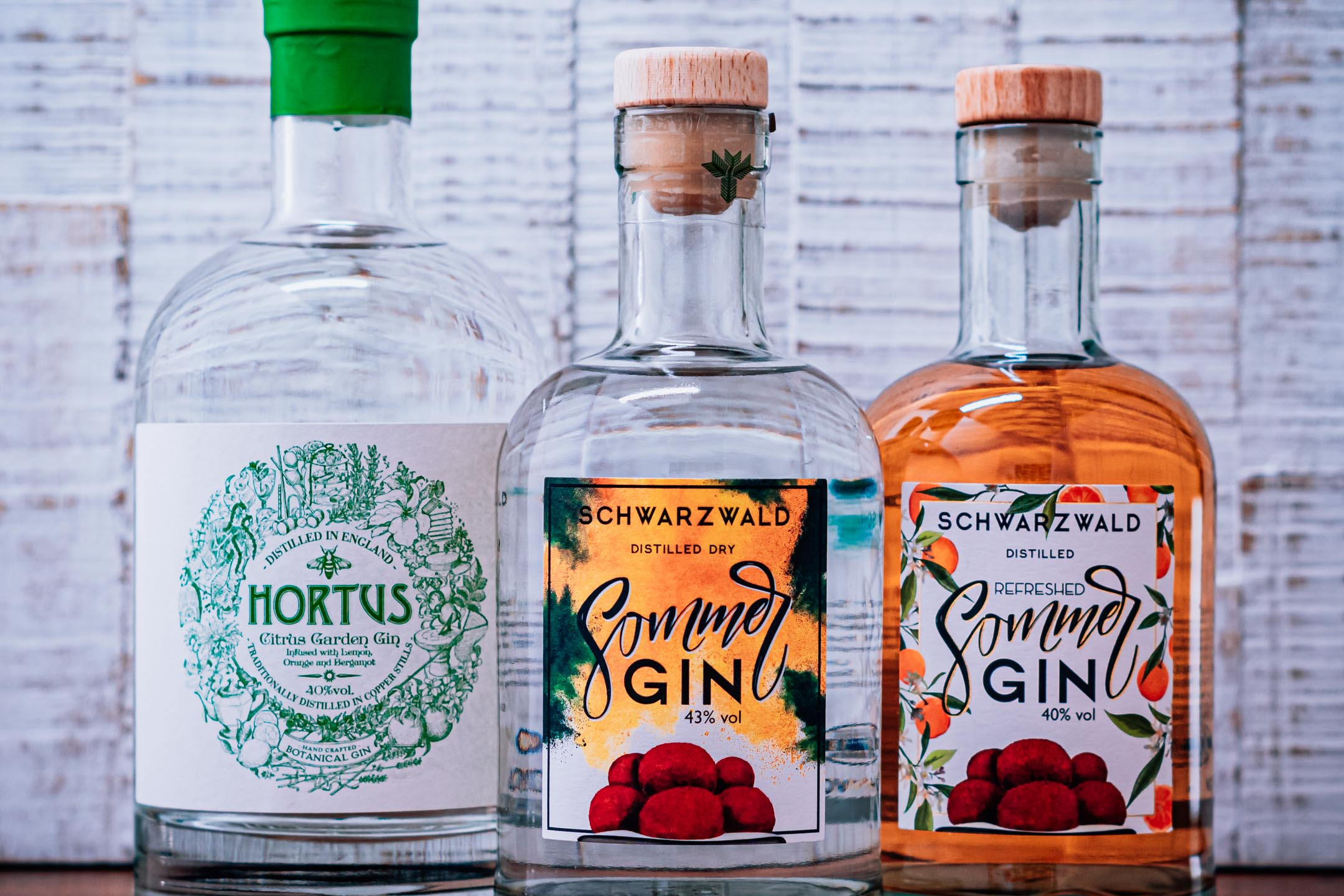 Lidl Gin vom Discounter - Hortus und Schwarzwald Gin