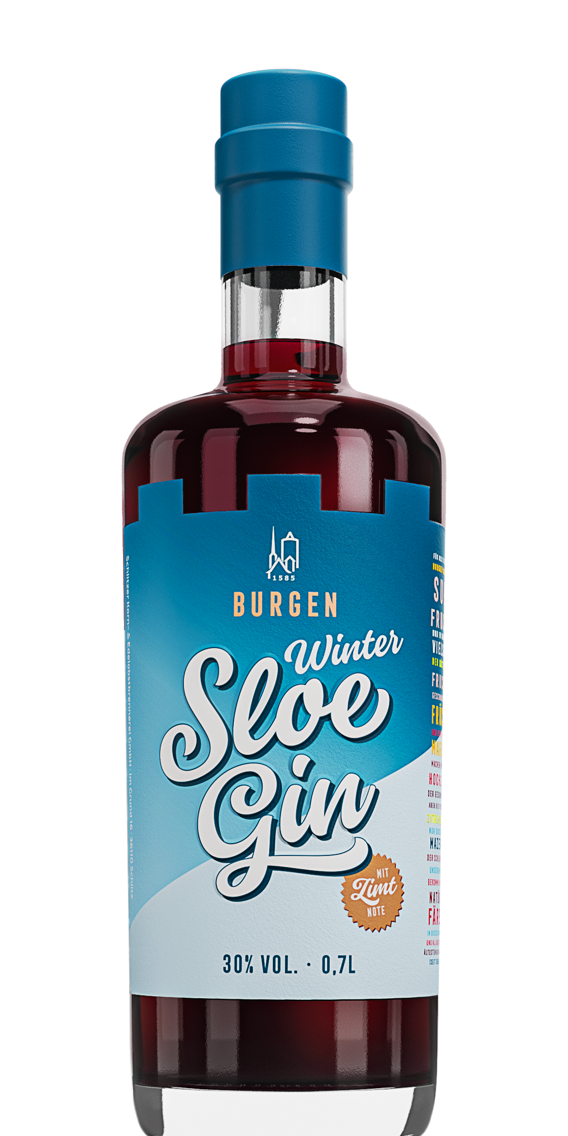 Burgen Sloe Gin Winter Edition