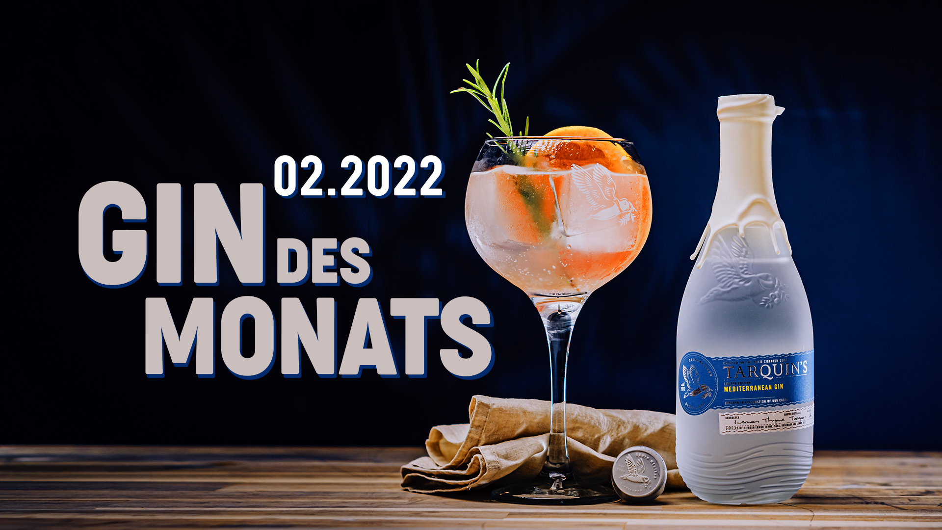Gin des Monats - Februar 2022 - Tarquin's Mediterranean Gin